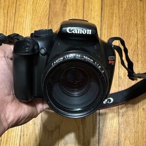 Canon EOS Rebel T3 Black Digital Camera